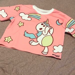 💗✨ Cropped Unicorn Tshirt ✨💗